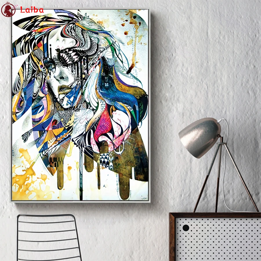 full square round drill set Colourful Beauty Modern Watercolor Girl diy diamond painting 5d diamond embroidery room decor
full square round drill set Colourful Beauty Modern Watercolor Girl diy diamond painting 5d diamond embroidery room decor