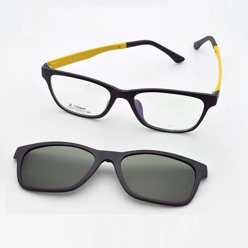 Оправа для очков мужские и женские очки в полной коробке магнитные 3d