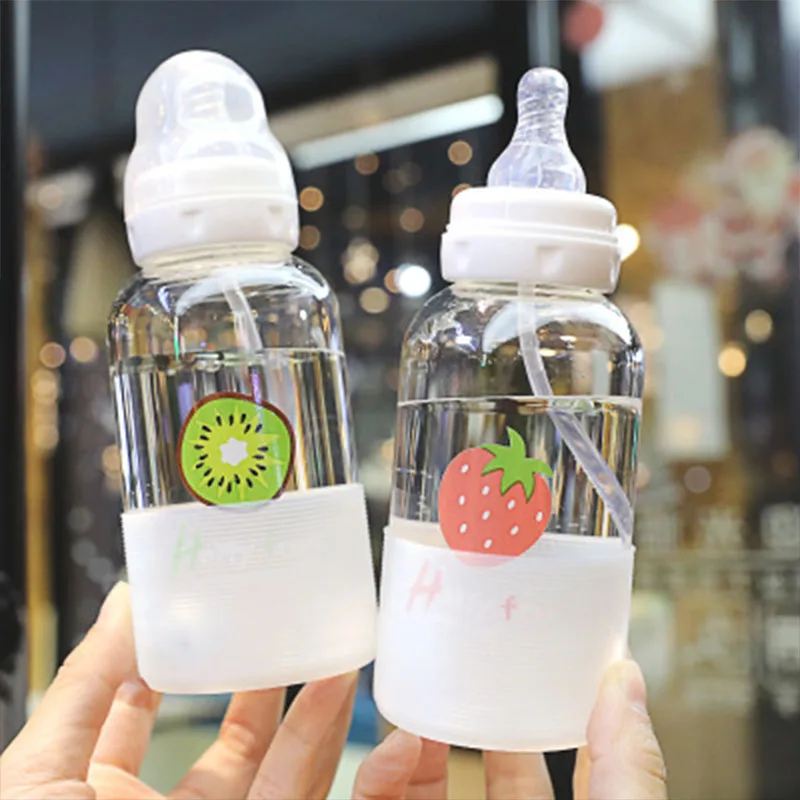 Adult Feeding Bottle Lying Down to Drink Water Bottle Funny Creative Gift for Adult Milk Glass Bottle Cute Cartoon Water Bottle
Adult Feeding Bottle Lying Down to Drink Water Bottle Funny Creative Gift for Adult Milk Glass Bottle Cute Cartoon Water Bottle