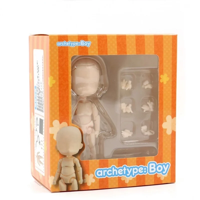 14cm BODY KUN / BODY CHAN Boy Girl Cute Ver. Ferrite Movable Body Feminino He She PVC Action Figure Archetype Doll Model
14cm BODY KUN / BODY CHAN Boy Girl Cute Ver. Ferrite Movable Body Feminino He She PVC Action Figure Archetype Doll Model