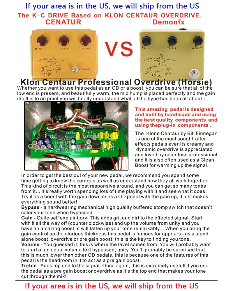 Mosky pedal PLEXI Distortion pedal Guitar effect Pedal Distortion And True Bypass/CLONE KlonCentaur Pedal
Mosky pedal PLEXI Distortion pedal Guitar effect Pedal Distortion And True Bypass/CLONE KlonCentaur Pedal