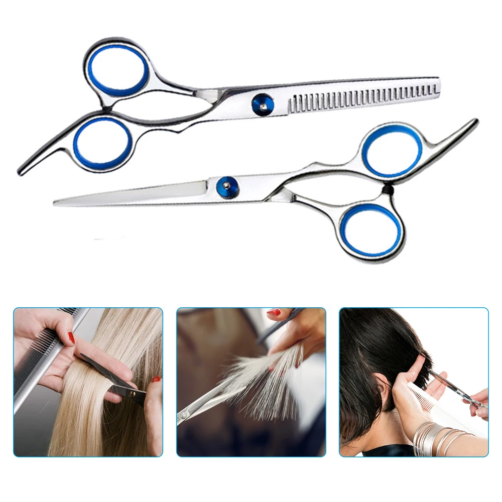 10 шт Профессиональный набор ножниц для стрижки волос уход за волосами плоские