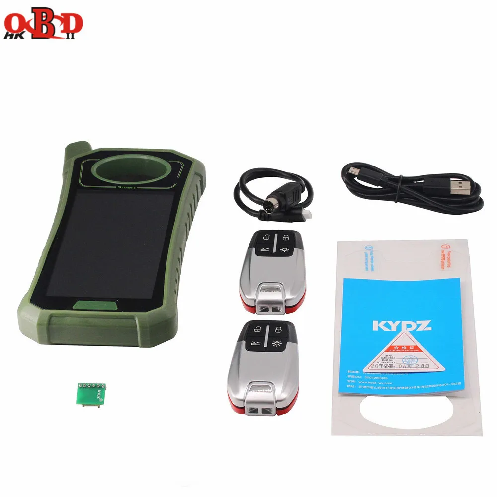KYDZ Smart Key Programmer Support Remote Test Frequency-refresh Generate Chip Recognition-smart Card Generate
KYDZ Smart Key Programmer Support Remote Test Frequency-refresh Generate Chip Recognition-smart Card Generate