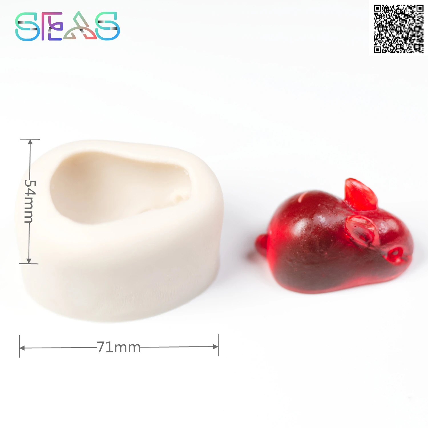 A Cute Rabbit Silicone Mold Chocolate Mu Si fondant baking cake mold plaster drop glue handmade soap mold
A Cute Rabbit Silicone Mold Chocolate Mu Si fondant baking cake mold plaster drop glue handmade soap mold