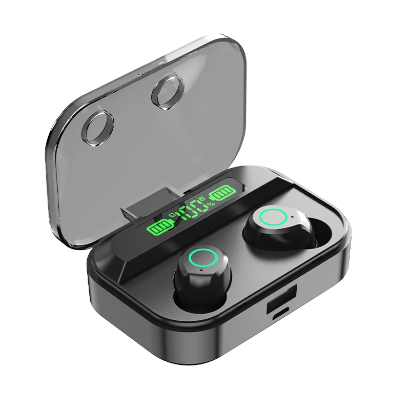 TWS Bluetooth-наушники, беспроводные наушники, стереогарнитура, спортивные наушники-вкладыши с микрофоном и зарядным устройством для смартфона
TWS Bluetooth-наушники, беспроводные наушники, стереогарнитура, спортивные наушники-вкладыши с микрофоном и зарядным устройством для смартфона