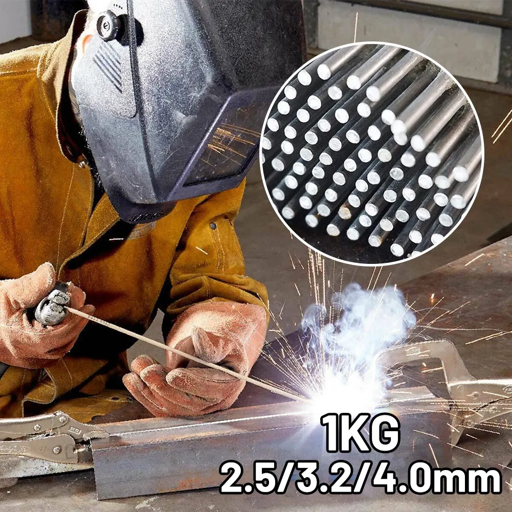 350mm Welding Rods E6011 1KG Brazing Welding Wire Electrodes 2.5/3.2/4.0mm For Soldering No Need Solder Powder Low Temperature
350mm Welding Rods E6011 1KG Brazing Welding Wire Electrodes 2.5/3.2/4.0mm For Soldering No Need Solder Powder Low Temperature