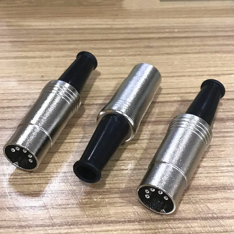 Free Shipping 10Pcs 5Pin DIN Connector Midi Cable Lead Audio Plug Male Inline Metal connector
Free Shipping 10Pcs 5Pin DIN Connector Midi Cable Lead Audio Plug Male Inline Metal connector