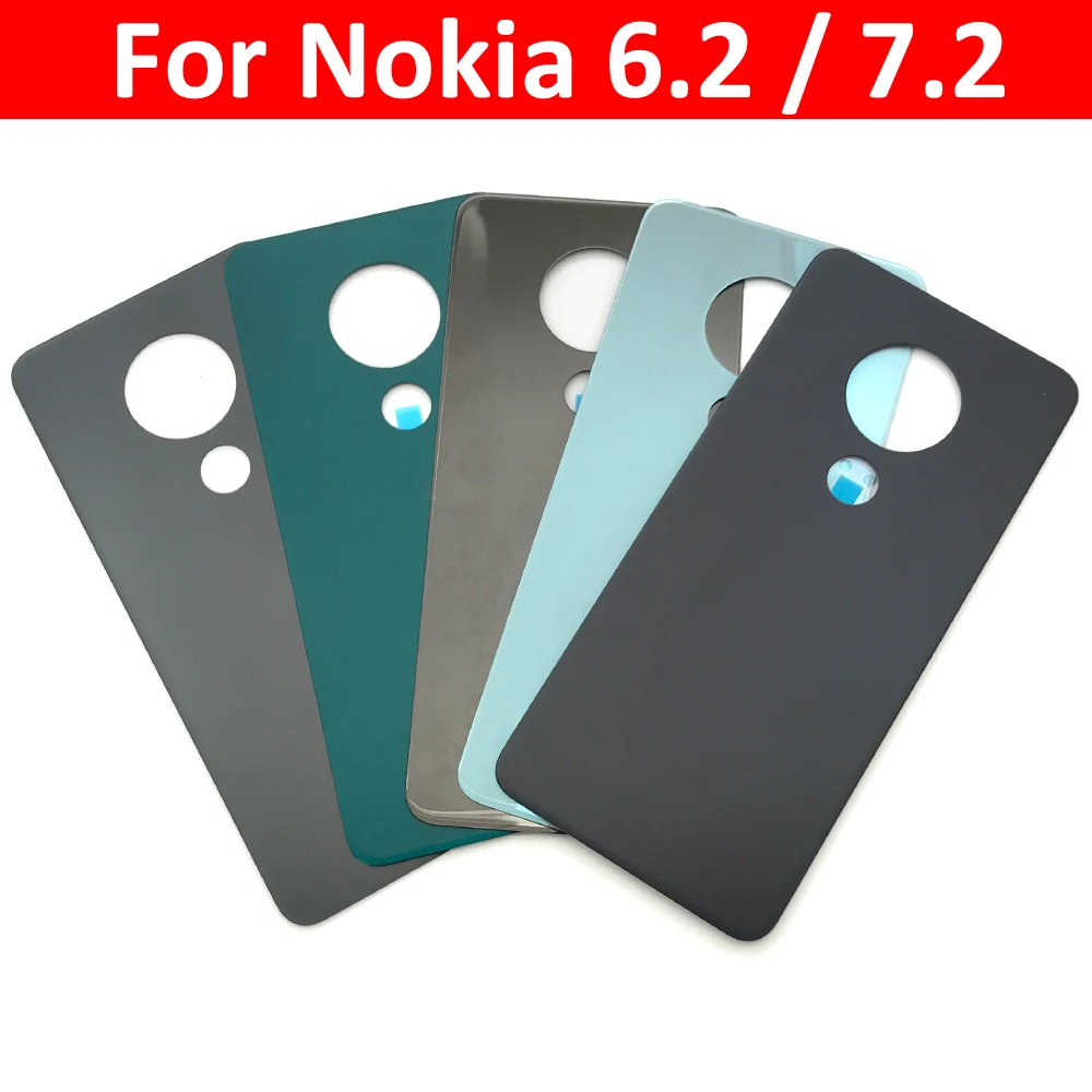 10Pcs/Lot, Back Glass Replacement For Nokia 6.2 Back Battery Rear Glass Cover For Nokia 7.2 Battery Cover Rear Door Housing Case
10Pcs/Lot, Back Glass Replacement For Nokia 6.2 Back Battery Rear Glass Cover For Nokia 7.2 Battery Cover Rear Door Housing Case