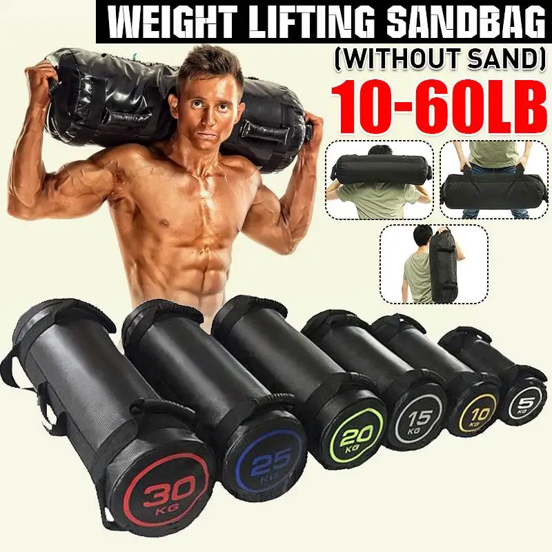 Weight Lifting Sandbag Body Building Fitness Training Exercise Power Bag Boxing MMA Equipment Muscle Training Heavy Duty
Weight Lifting Sandbag Body Building Fitness Training Exercise Power Bag Boxing MMA Equipment Muscle Training Heavy Duty
