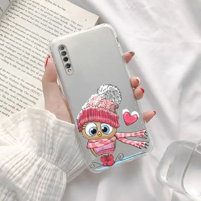 Owl Cute cartoon animal Phone Case Transparent for Redmi note cc K 30 10 20 8 9 8 S E T X PRO luxury funda cover capa
Owl Cute cartoon animal Phone Case Transparent for Redmi note cc K 30 10 20 8 9 8 S E T X PRO luxury funda cover capa