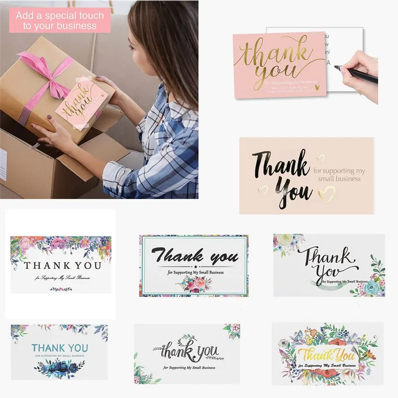 50pcs Pink Thank You for Supporting My Small Business Card Thanks Greeting Card Appreciation Cardstock for Gift 5*9cm
50pcs Pink Thank You for Supporting My Small Business Card Thanks Greeting Card Appreciation Cardstock for Gift 5*9cm