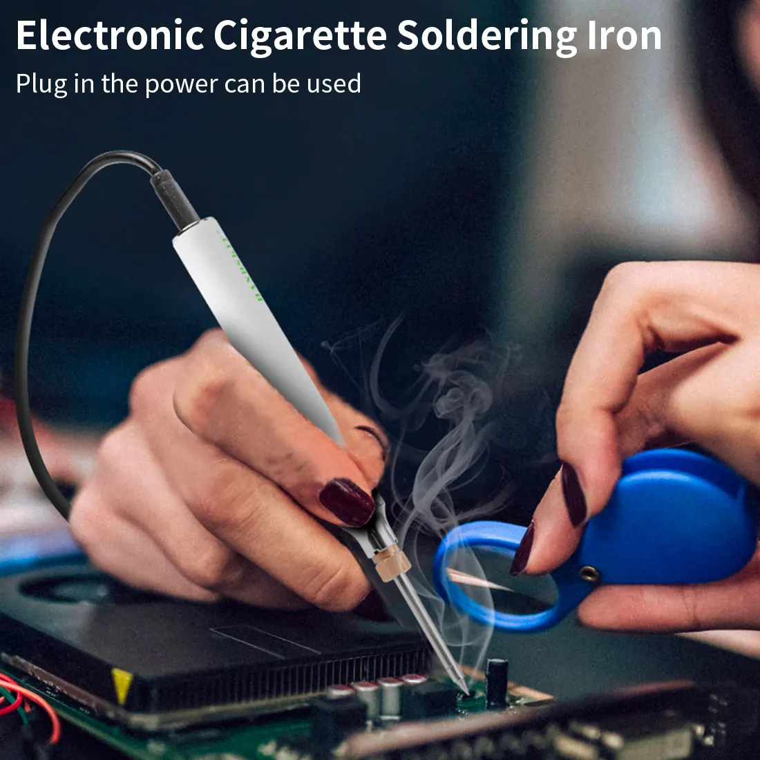 USB Charging Soldering Irons 5V 8W Adjustable Temperature Electric Soldering Iron Kit with Stand Soldering Wire
USB Charging Soldering Irons 5V 8W Adjustable Temperature Electric Soldering Iron Kit with Stand Soldering Wire