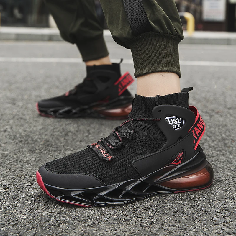 Fashion Men's Casual Shoes Men Sneakers Sock Shoes Breathable Sport Shoes Blade Shoes Anti-Slip Shock-Absorbing Soft Rebound
Fashion Men's Casual Shoes Men Sneakers Sock Shoes Breathable Sport Shoes Blade Shoes Anti-Slip Shock-Absorbing Soft Rebound