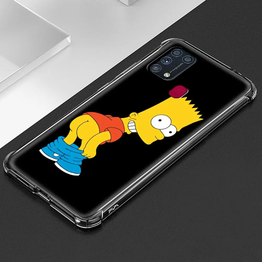 Homer J.Simpson Airbag Shockproof Case for Samsung Galaxy M51 M31s M21 A50 A70 A51 A71 S20 FE S20 Ultra 5G Silicone Phone Cover
Homer J.Simpson Airbag Shockproof Case for Samsung Galaxy M51 M31s M21 A50 A70 A51 A71 S20 FE S20 Ultra 5G Silicone Phone Cover