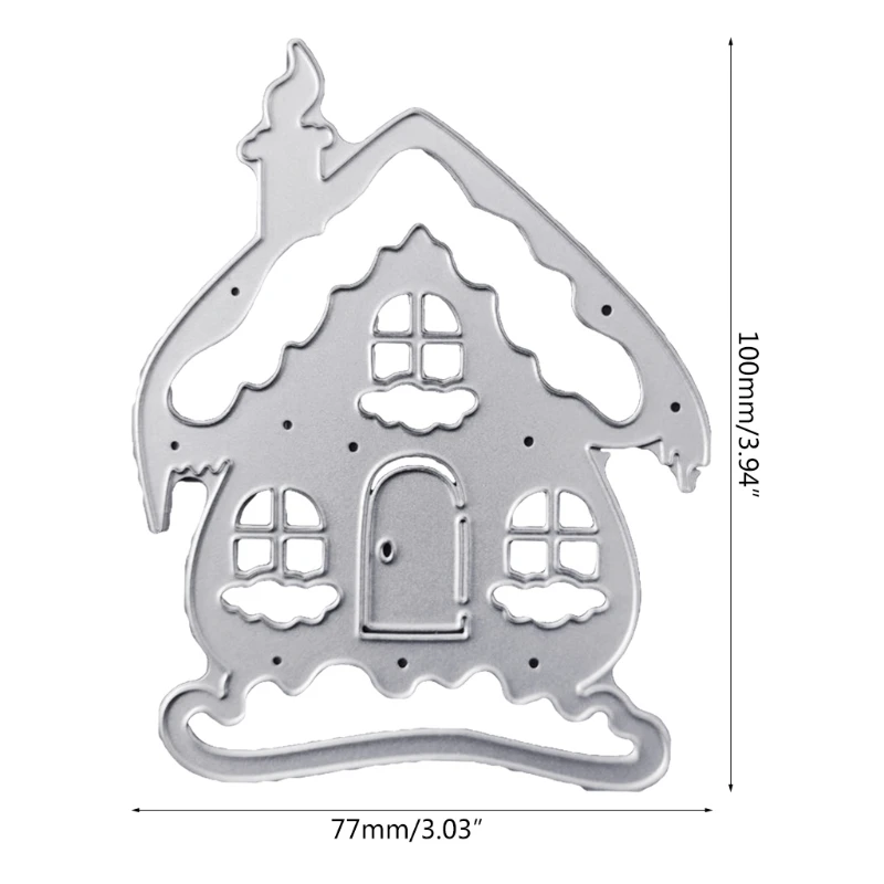 Snow House Metal Cutting Dies Stencil DIY Scrapbooking Album Paper Card Template Mold Embossing Craft Decoration K0AA
Snow House Metal Cutting Dies Stencil DIY Scrapbooking Album Paper Card Template Mold Embossing Craft Decoration K0AA