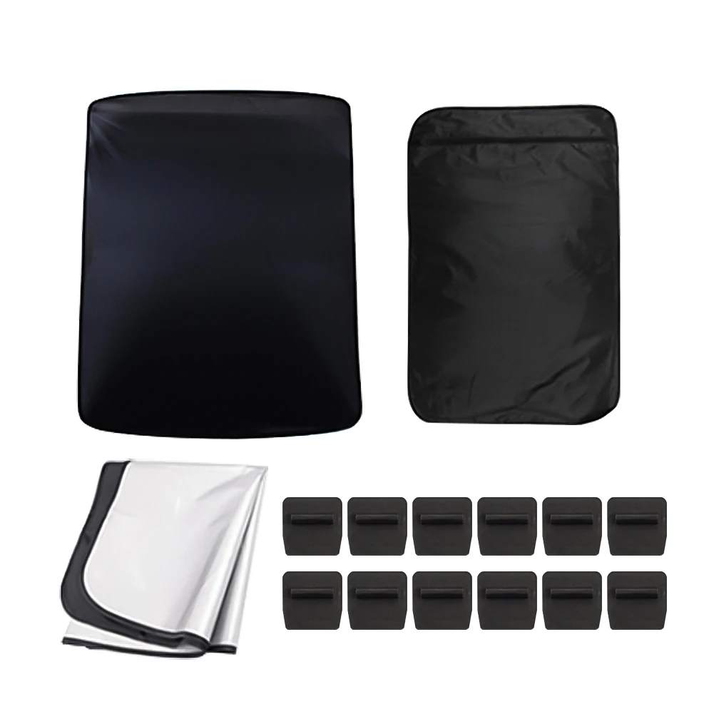Car Sunroof Sunshade For Tesla Model Y 2020 Front Rear Overhead Roof Sunshade Sun Visor Sunscreen UV Heat Insulation Film
Car Sunroof Sunshade For Tesla Model Y 2020 Front Rear Overhead Roof Sunshade Sun Visor Sunscreen UV Heat Insulation Film