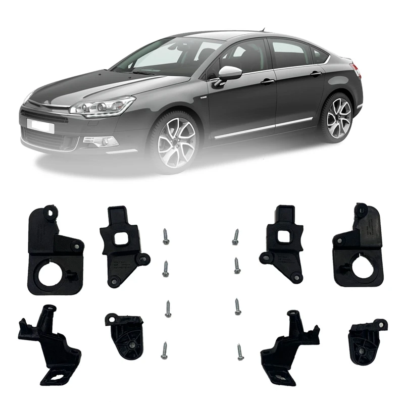 Headlight Holder Clip Repair Kit Set for Citroen C5 3 Break 
Headlight Holder Clip Repair Kit Set for Citroen C5 3 Break