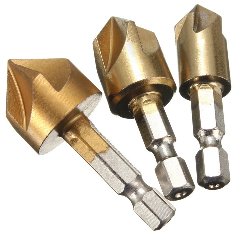 3Pcs 6Pcs Hss Afschuining Countersink Afschuining Boor 1/4 "Hex Shank 90 Graden Hout Afkanten Cutter 6mm-19Mm
3Pcs 6Pcs Hss Afschuining Countersink Afschuining Boor 1/4 "Hex Shank 90 Graden Hout Afkanten Cutter 6mm-19Mm