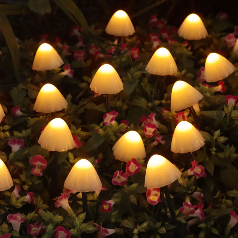 Solar LED Light Outdoor Mushroom Garden Decor Lights Waterproof Garden Garland Furniture Decor Solar Cell Fairy Lights Par
Solar LED Light Outdoor Mushroom Garden Decor Lights Waterproof Garden Garland Furniture Decor Solar Cell Fairy Lights Par