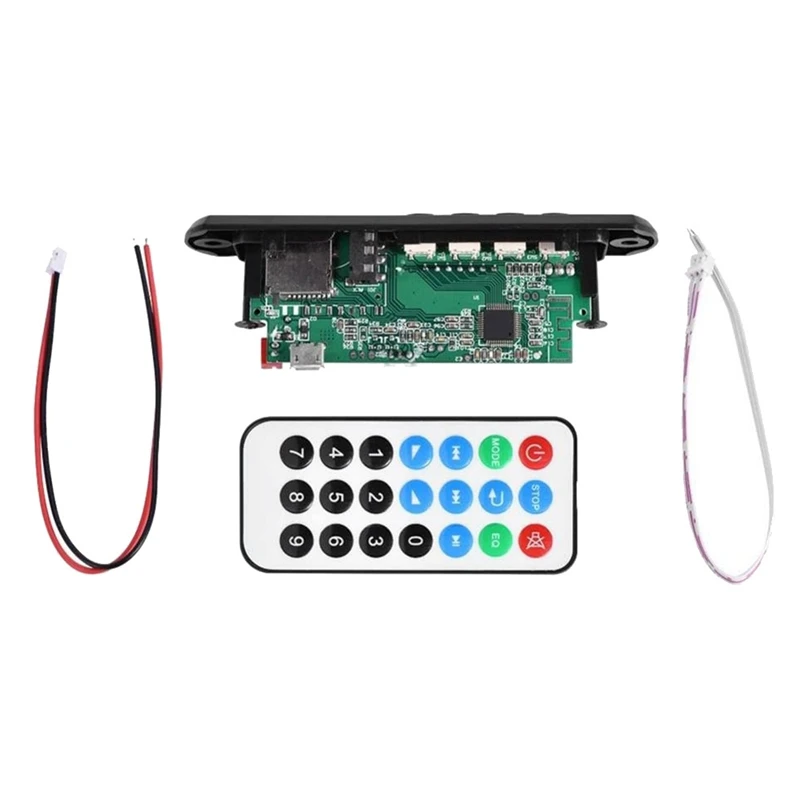 Плата модуля Bluetooth MP3 декодера, USB TF FM Беспроводная плата громкой связи MP3 WMA аудио модуль Decorder Board
Плата модуля Bluetooth MP3 декодера, USB TF FM Беспроводная плата громкой связи MP3 WMA аудио модуль Decorder Board