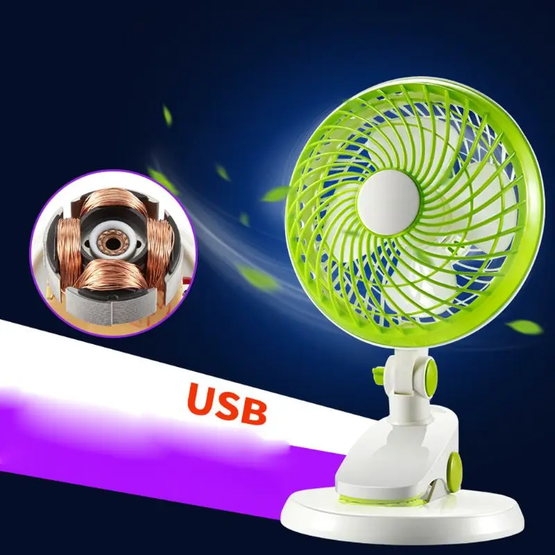 USB Powered Desk Table Clip Fan 2 Speed Air Cooling Personal Fan for Stroller Car Home Office Tent Camping Outdoor
USB Powered Desk Table Clip Fan 2 Speed Air Cooling Personal Fan for Stroller Car Home Office Tent Camping Outdoor