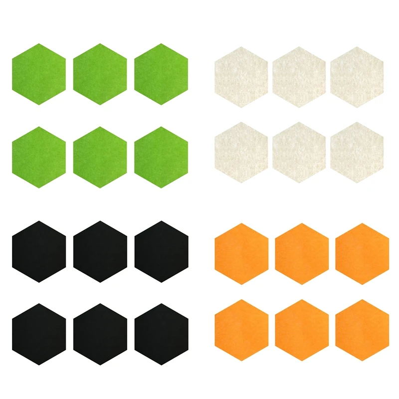 6Pcs Hexagon Acoustic Panels Sound Proof Padding for Wall Decoration and Acoustic Treatment and Decoration
6Pcs Hexagon Acoustic Panels Sound Proof Padding for Wall Decoration and Acoustic Treatment and Decoration