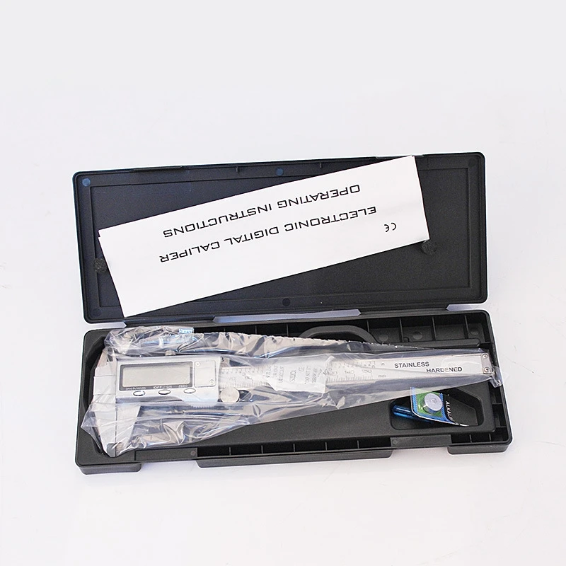Measuring Tool Stainless Steel Digital Caliper 6 "150mm micrometer stick pachymeter measuring instrument Vernier Calipers
Measuring Tool Stainless Steel Digital Caliper 6 "150mm micrometer stick pachymeter measuring instrument Vernier Calipers