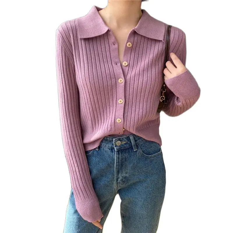 M.Y.FANTASY 2021Women Knitted Cardigan Long-sleeved Lapel Sweater Women's New Slim Sweater Coat
M.Y.FANTASY 2021Women Knitted Cardigan Long-sleeved Lapel Sweater Women's New Slim Sweater Coat