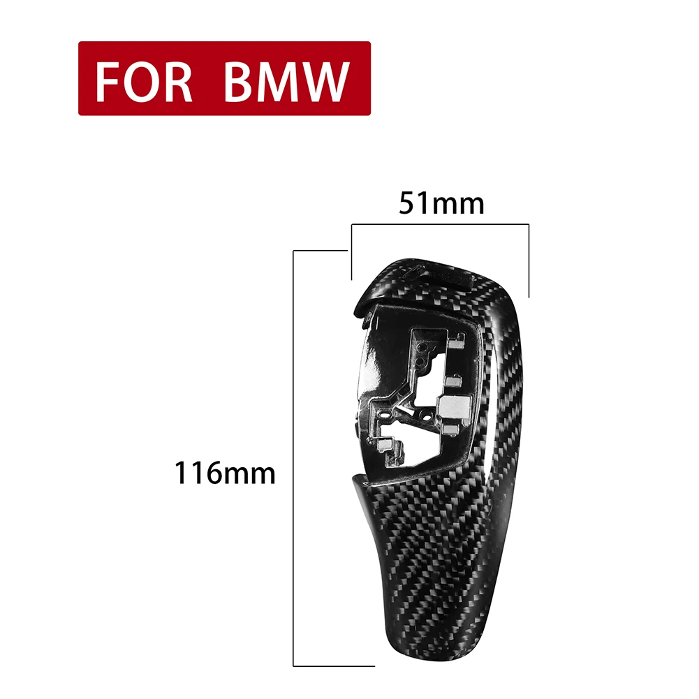 Car Replacement Carbon Fiber Gear shift Knob Cover Trim for BMW F21 F23 F33 F35 F33 F36 F11 F18 F07 F01 E70 F15 E71 F16
Car Replacement Carbon Fiber Gear shift Knob Cover Trim for BMW F21 F23 F33 F35 F33 F36 F11 F18 F07 F01 E70 F15 E71 F16
