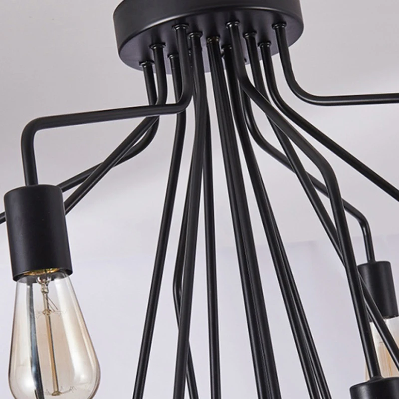 Retro industrial style staircase lamp long chandelier American duplex villa living room lamp creative clothing store lamps
Retro industrial style staircase lamp long chandelier American duplex villa living room lamp creative clothing store lamps
