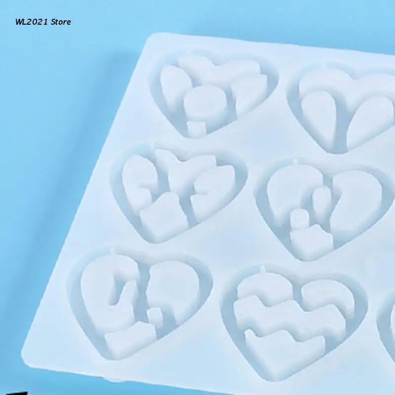 G5GC 12Constellation Pendant Crystal Epoxy Resin Mold Earring Keychain Silicone Mould
G5GC 12Constellation Pendant Crystal Epoxy Resin Mold Earring Keychain Silicone Mould