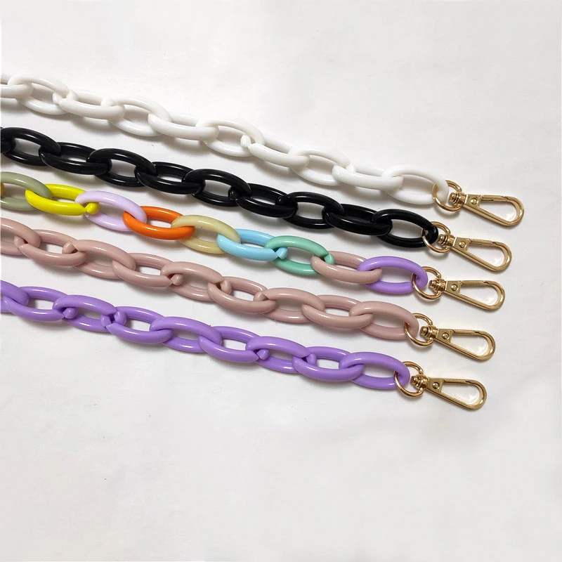Good-looking Plastic Shoulder Strap Acrylic Bag Chain Decorative Fashion Bag Chain Removable Thick Chain Multifunctional
Good-looking Plastic Shoulder Strap Acrylic Bag Chain Decorative Fashion Bag Chain Removable Thick Chain Multifunctional