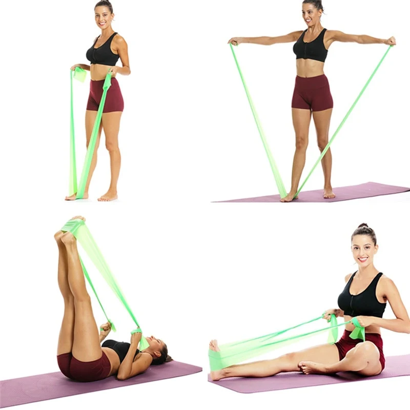 Yoga 150cm Natural Rubber Exercise Fitness Belt Training Elastic Exercises Fitness Rubber Pilates Stretch Resistance Band
Yoga 150cm Natural Rubber Exercise Fitness Belt Training Elastic Exercises Fitness Rubber Pilates Stretch Resistance Band