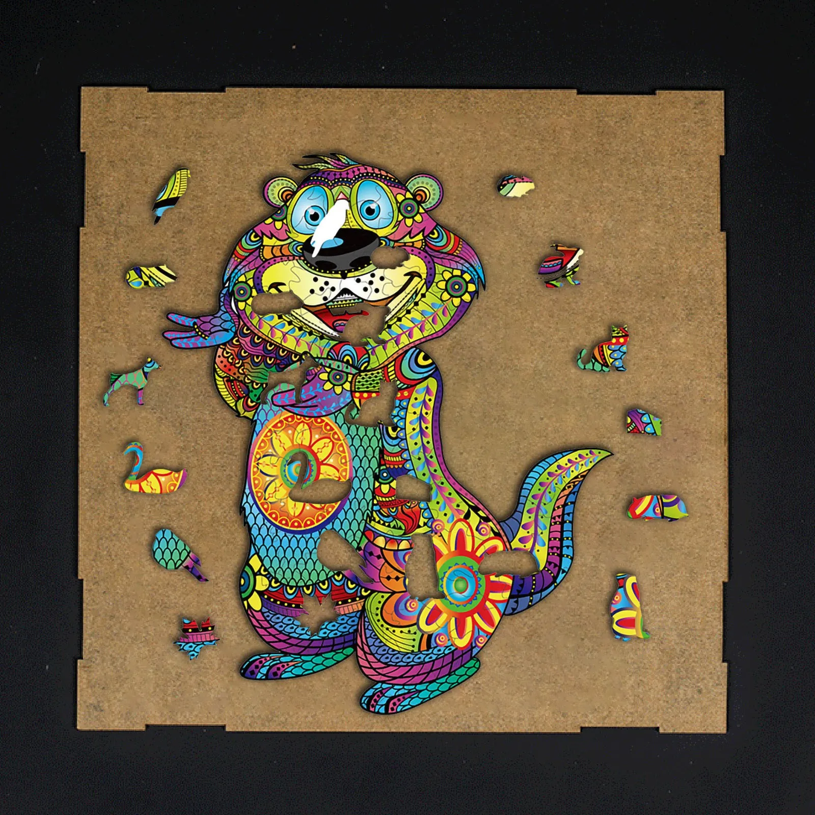 Wooden Squirrel Pattern Puzzle Building Block Puzzle Parent-child Interactive Educational Toy Fashion Personality Wall Pendant
Wooden Squirrel Pattern Puzzle Building Block Puzzle Parent-child Interactive Educational Toy Fashion Personality Wall Pendant