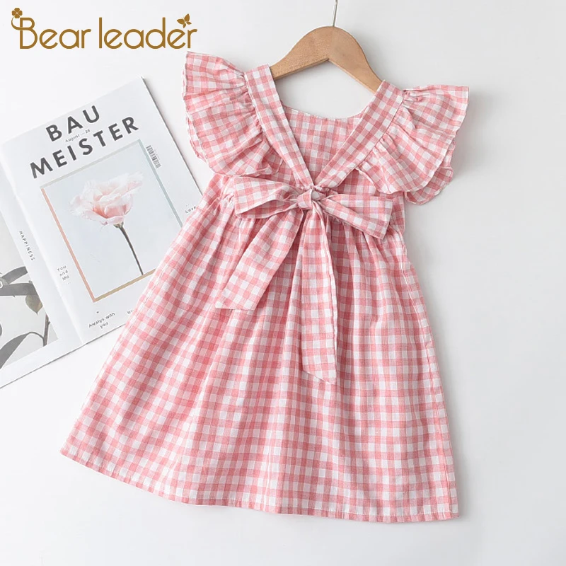 Bear Leader Girls Casual Dress New Summer Kids Sleeveless Costume Sweet Plaid Dresses Children Bow-knot Clothing Suits 3-7 Years
Bear Leader Girls Casual Dress New Summer Kids Sleeveless Costume Sweet Plaid Dresses Children Bow-knot Clothing Suits 3-7 Years