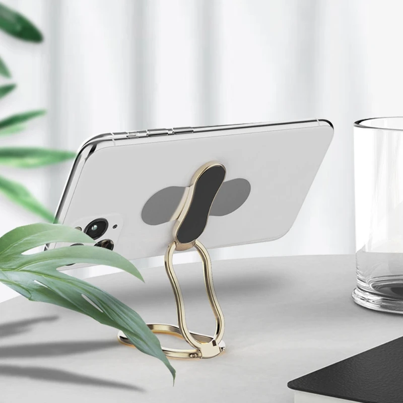 Adjustable Phone Stand Ring Finger Kickstand Holder Bracket Metal Ring Buckle and Rotatable Multi-Angle Hand Grip for Magnetic
Adjustable Phone Stand Ring Finger Kickstand Holder Bracket Metal Ring Buckle and Rotatable Multi-Angle Hand Grip for Magnetic