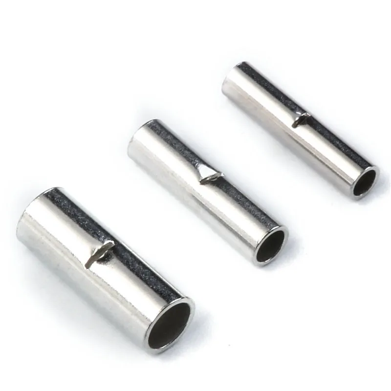 100/150Pcs Butt Splice Connectors 10mm Copper 22-10AWG Tinned Splice Crimp Terminal Cord Pin End Uninsulation Terminators
100/150Pcs Butt Splice Connectors 10mm Copper 22-10AWG Tinned Splice Crimp Terminal Cord Pin End Uninsulation Terminators