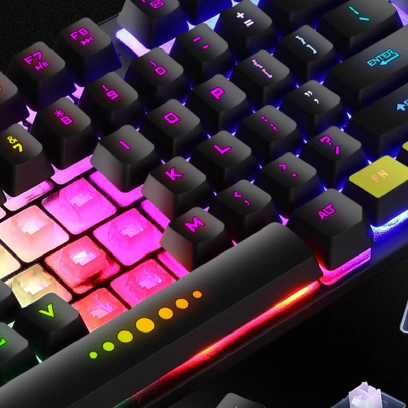 GK-10 Wired 87 Keys Swappable Wired Gaming Mechanical Gaming Keyboard RGB Backlit for PC Gamer
GK-10 Wired 87 Keys Swappable Wired Gaming Mechanical Gaming Keyboard RGB Backlit for PC Gamer