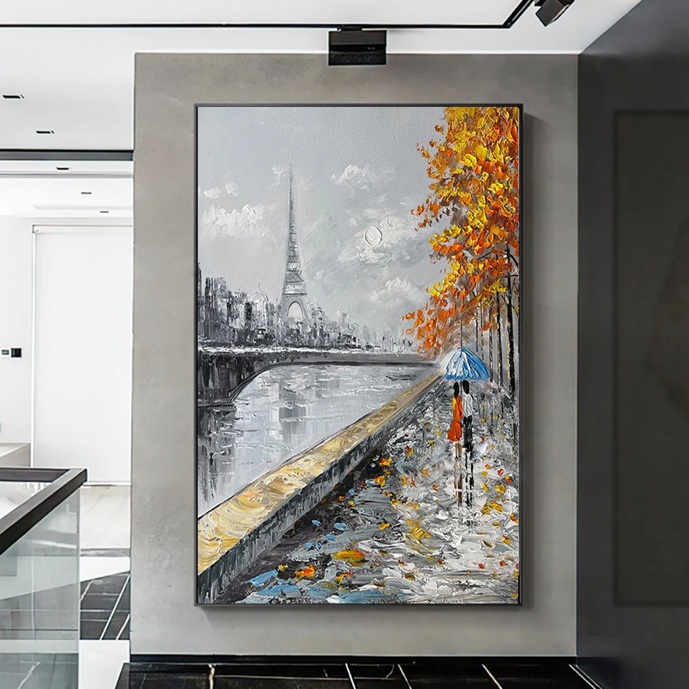 Hand Painted Oil Painting Canvas Pedestrian Landscape Mural Living Room Wall Art Decor Street View Large Size Abstract Pictures
Hand Painted Oil Painting Canvas Pedestrian Landscape Mural Living Room Wall Art Decor Street View Large Size Abstract Pictures