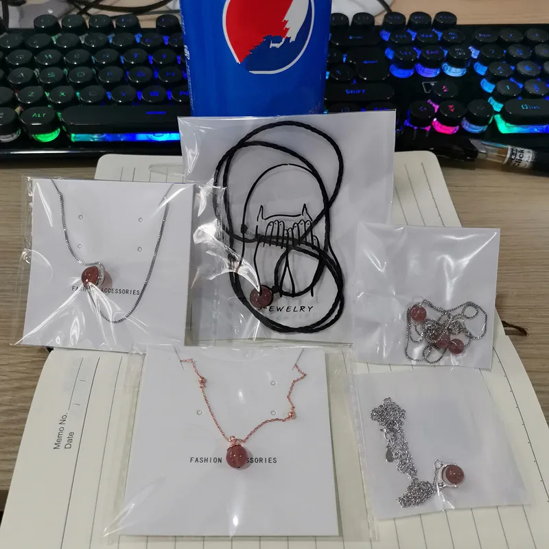Korean Fashion Natural Strawberry Crystal Pendant Necklace Women Cute Rose Gold Chain Statement Choker Necklaces Stone Jewelry
Korean Fashion Natural Strawberry Crystal Pendant Necklace Women Cute Rose Gold Chain Statement Choker Necklaces Stone Jewelry