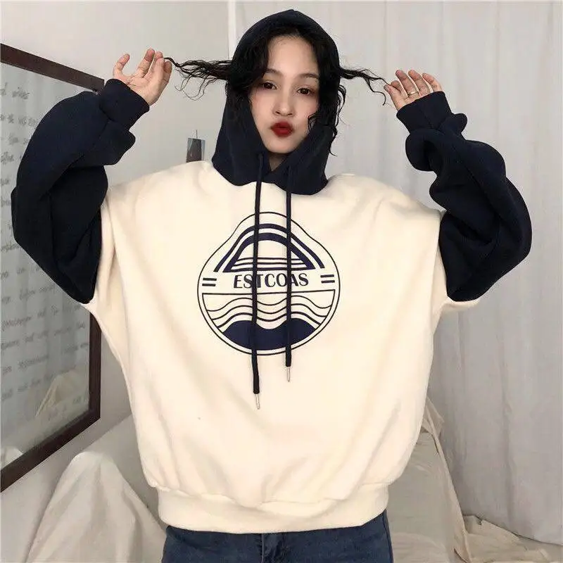 NEW Hoodies Women Loose Velvet Plus Size Womens Harajuku Fashion NEW Korean Style Bf Streetwear Long Sleeve Tops Ulzzang Comfort
NEW Hoodies Women Loose Velvet Plus Size Womens Harajuku Fashion NEW Korean Style Bf Streetwear Long Sleeve Tops Ulzzang Comfort