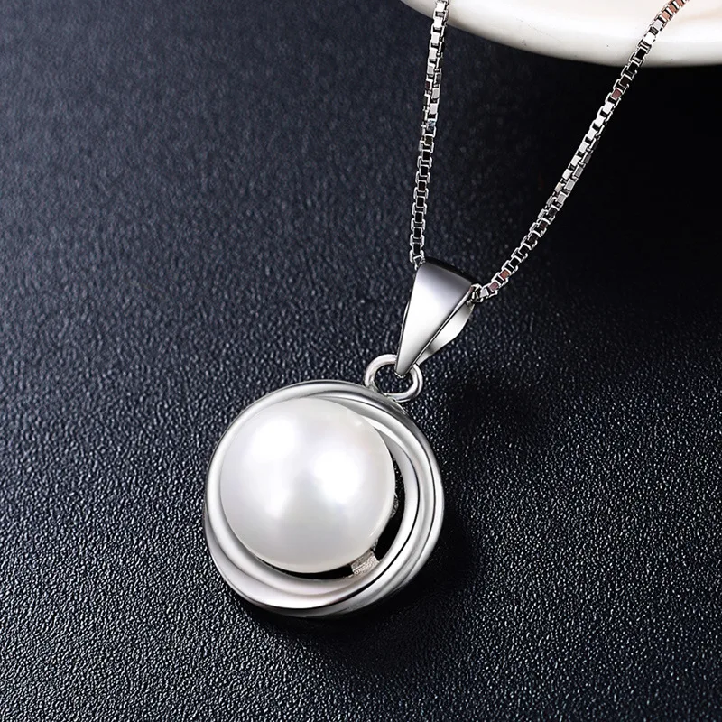 DIWENFU S925 Sterling Silver 45 Cm Necklace Natural Pearl Gemstone Fine Silver 925 Jewelry Bizuteria Collares Mujer Pendants Box
DIWENFU S925 Sterling Silver 45 Cm Necklace Natural Pearl Gemstone Fine Silver 925 Jewelry Bizuteria Collares Mujer Pendants Box