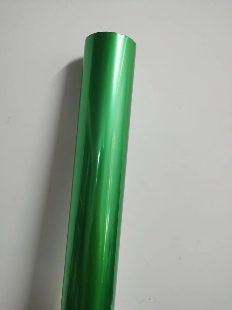 Hot stamping foil matt green color hot press on paper or plastic heat transfer film 16cm x120m
Hot stamping foil matt green color hot press on paper or plastic heat transfer film 16cm x120m