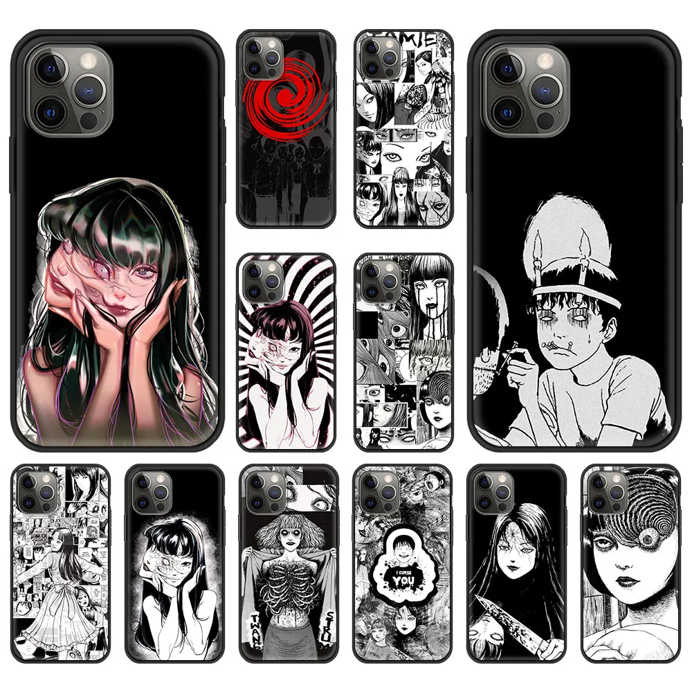 Роскошный чехол для телефона с ужасным комиксом junji ito Tomie comics, мягкий черный чехол для iPhone 13 12 11 Pro MAX XR X SE XS 7 8 Plus
Роскошный чехол для телефона с ужасным комиксом junji ito Tomie comics, мягкий черный чехол для iPhone 13 12 11 Pro MAX XR X SE XS 7 8 Plus