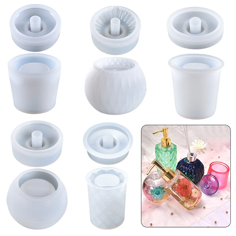 Perfume Bottle Silicone Mold Sanitizer Storage Epoxy Resin Mold Household Soap Box Container Storage Tank Silicone Mold Making
Perfume Bottle Silicone Mold Sanitizer Storage Epoxy Resin Mold Household Soap Box Container Storage Tank Silicone Mold Making