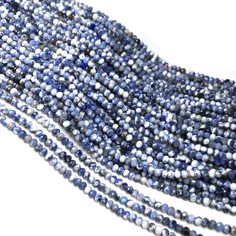 Natural Blue-veins Stone Beads Section Round Shape Loose Beads for Making DIY Jewerly Necklace Bracelet Accessories Gift 3x4mm
Natural Blue-veins Stone Beads Section Round Shape Loose Beads for Making DIY Jewerly Necklace Bracelet Accessories Gift 3x4mm