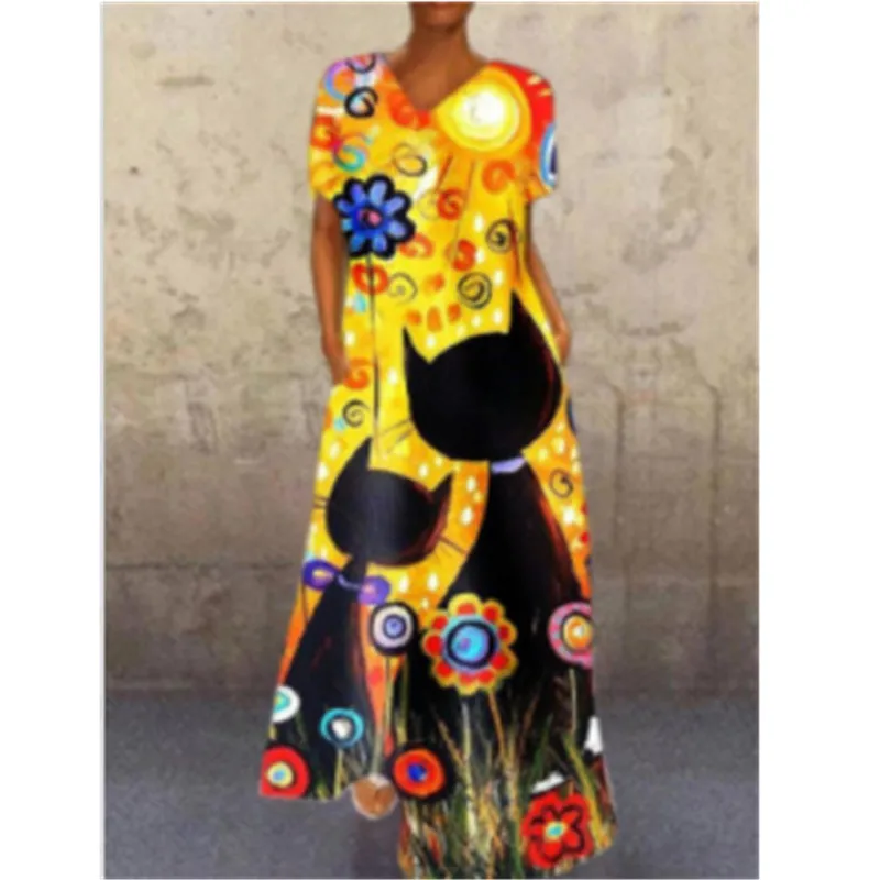 Graphic Print Short Dress Women Casual Loose Maxi Party Dresses For Women Long Sleeve O Neck Harajuku Ladies Dress Vestid 2021
Graphic Print Short Dress Women Casual Loose Maxi Party Dresses For Women Long Sleeve O Neck Harajuku Ladies Dress Vestid 2021