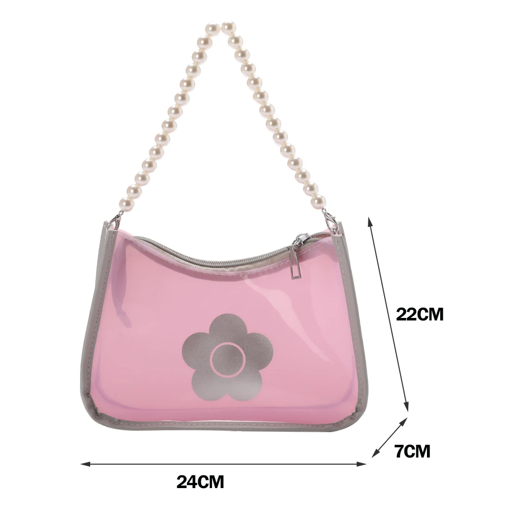 Fashion Design Jelly bag Casual Wild Totes Bags For Women Luxury Handbag Female Transparent Waterproof Shoulder Crossbody Bags
Fashion Design Jelly bag Casual Wild Totes Bags For Women Luxury Handbag Female Transparent Waterproof Shoulder Crossbody Bags
