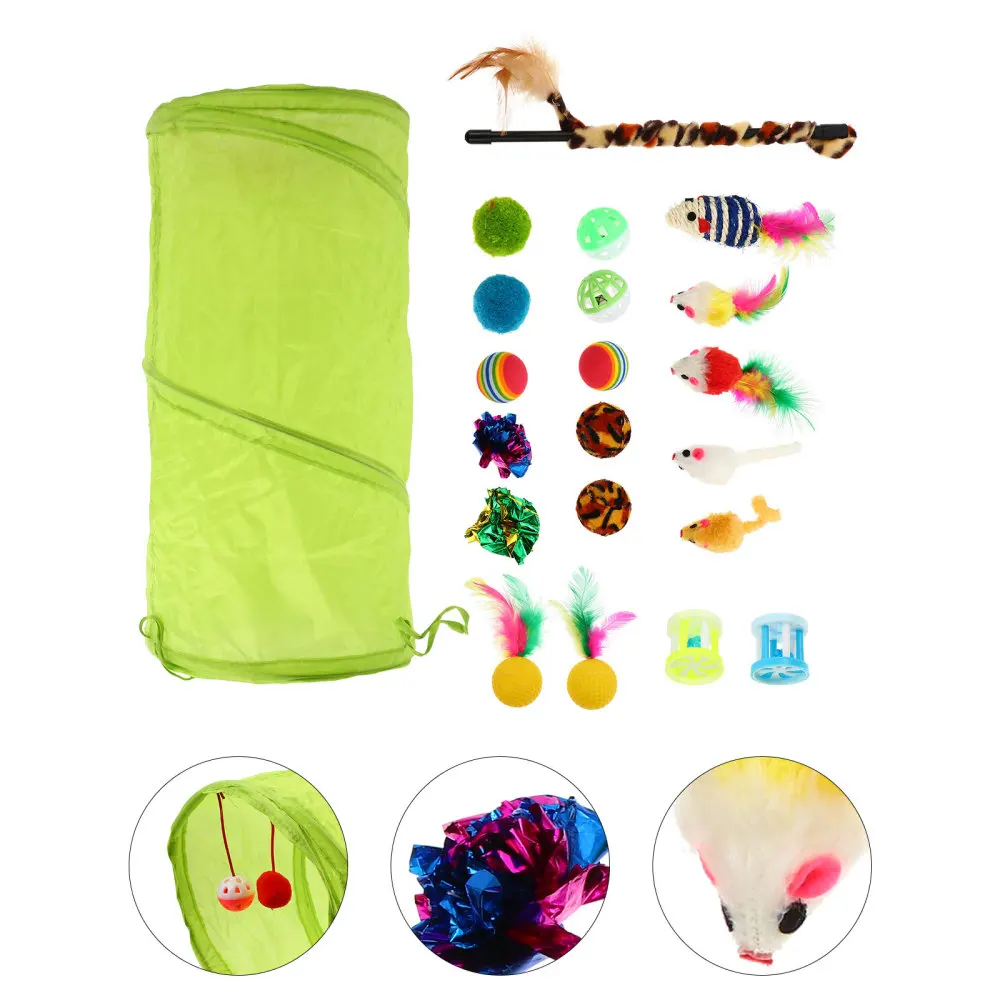 21pcs Cat Teasing Stick Cat Teaser Pendant Cat Interactive Pet Plush
21pcs Cat Teasing Stick Cat Teaser Pendant Cat Interactive Pet Plush