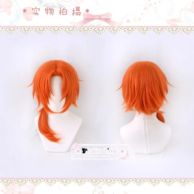 Ensemble Stars ES Tsukinaga Leo Orange Long Heat Resistant Synthetic Hair Carnival Halloween Party Cosplay + Free Wig Cap
Ensemble Stars ES Tsukinaga Leo Orange Long Heat Resistant Synthetic Hair Carnival Halloween Party Cosplay + Free Wig Cap